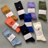 RURUREAL 預購 日本🇯🇵 Vivienne Westwood全棉土星小腿襪 男女皆可 運動休閒健身襪