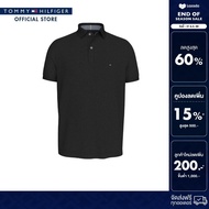 Tommy Hilfiger เสื้อโปโลผู้ชาย รุ่น MW0MW26881 BDS - สีดำ