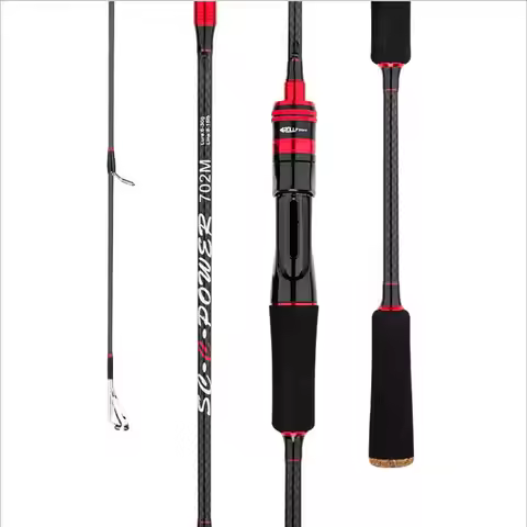 ZZ45 1.68m 1.8m 2.1m 2.4m SEE POWER 562M 602M 702M 802M, L M and MH, Spinning Lure Fishing Rod Carbo