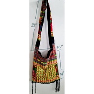 Shoulder Bag Long Hmong Cloth Tribal