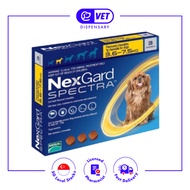 Nexgard Spectra Fleas Ticks Mites Heartworms Prevention for Small Dog (3.5-7.5Kg)