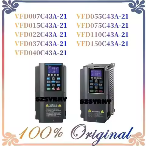 VFD007C43A-21 VFD015C43A-21 VFD022C43A-21 VFD037C43A-21 VFD040C43A-21 VFD055C43A-21 VFD075C43A-21 VF