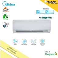 MIDEA R410A Non Inverter 1HP/1.5HP/2HP/2.5HP All Easy Series Wall Mounted Air Cond