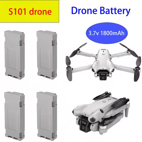 Battery S101 Drone Original 3.7V 1800mah Lipo Battery for S101Max Drone RC Quadcopter Helicopter Acc