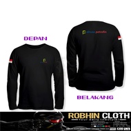 PT Elnusa Petrofin DB Logo Long Sleeve Company Shirt