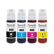 Epson 003 Refill Ink 70ml Compatible for Ecotank Printer L3550 L3110 L3150 L1110 L5190 L3101 L1256 L