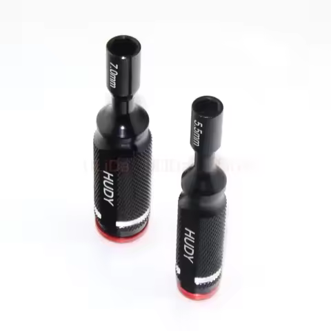 NEW 5mm/7mm M3 M4 Lock Wheel Nut Sleeve Wrench Tools for HUDY 1/10 Truck Off-Road Model Tire RC Toys