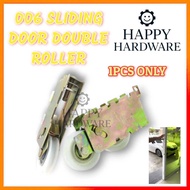 006 Sliding Door Double Roller Heavy Duty Wheel Aluminum Kaca Pintu Tayar Replace 001 Single 玻璃门轮子