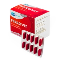 Ferrovit (Iron Folic Acid And Vitamin B12 Formula) Iron Supplement Vitamin B12