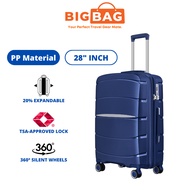 BIG BAG Explorer 28" (PP) TSA Lock Polypropylene Luggage 28 Inch Unbreakable Luggage Bag Travel 28 I