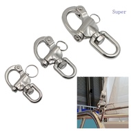 Super Upgraded Small Snap Shackle 316 Stainless Steel Quick Release Snap Shackle Swivel Eye Snap Sha