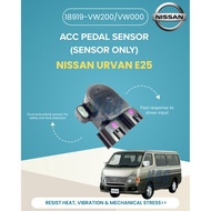 ACC PEDAL SENSOR (SENSOR ONLY)  NISSAN URVAN E25  ACC PEDAL SENSOR  (SENSOR ONLY) 18919-VW200VW000