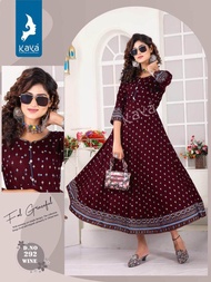 READY STOCK Kurti Women Indian New Design 2023 Cotton Kurti Traditional Kurtis Plus Size Party Wear