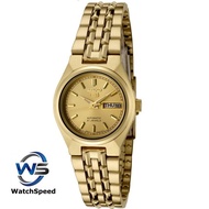 Seiko 5 SYMA04K1 SYMA04K SYMA04 Automatic Gold Tone Stainless Steel Analog Ladies / Womens Watch