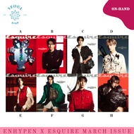 [ON-HAND] ENHYPEN X ESQUIRE KOREA MAGAZINE MARCH ISSUE
