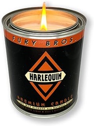Fury Bros. Harlequin Premium Candle, Absinthe and Black Cedar an American in Paris. Rock ‘n roll Vam