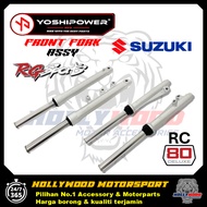 YOSHIPOWER FRONT FORK ASSY SUZUKI RG RC80 PREMIUM HEAVY DUTY QUALITY PNP PLUG AND PLAY HARGA MURAH K