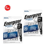 ENERGIZER Ultimate Lithium L92 AAA x4 Battery