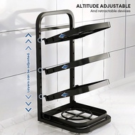 ♞,♘,♙,♟NETEL Pot Rack Kitchen Adjustable Pans Organizer Multi-layer countertop corner put under the