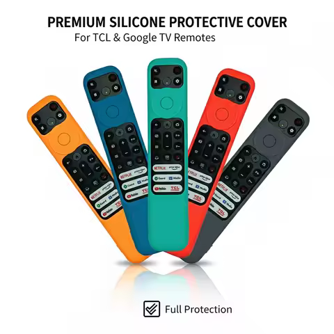 MRSVI Smart TV Protective Cover Sleeve Silicone Case for TCL RC813 FMB1/RC923 FMB3/RC902V FMR1 FMR4 