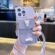 Luxury Phone Case for iPhone 15promax 14  13 12 11 pro max Xsmax Xr X/XS 7P/8P 7/8  3D Straddle Card