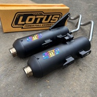 CODE B36E Standard racing Exhaust LOTUS MONCONG SHIJIROU Full set SARETENG SARBOR SARTENG MOTORCYCLE