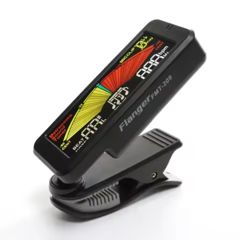 Flanger FMT-209 360 Clip-on Guitar Bass Drum Violin Tuner Metronome Digital Metronome Tuner Tone Gen