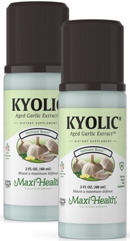 Kyolic Aged Garlic Extract Liquid - Odorless Garlic Supplements - Organic Kyolic Garlic - Organic Ga