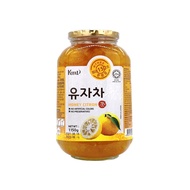 Hansung Korea Tea Honey Citron, Aloe Vera, Honey Lemon 1.15KG - Authentic Korea KMT brand (HALAL)