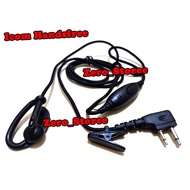 Handsfree V88 U88 Icom IC-V88 IC-U88 Headset Earmic HT Shoelace Earpiece V80 V86 V8 Hedset Earset He
