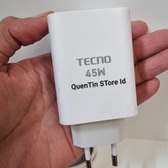 HP Tecno 45W Pova 4 Pro Charger | Pova 5 Original 100% Mobile Phone