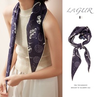 Galaxy Series 丨 Universe Printing 100% Mulberry Silk Scarf Original Triangle Scarf All-Match Silk Sc