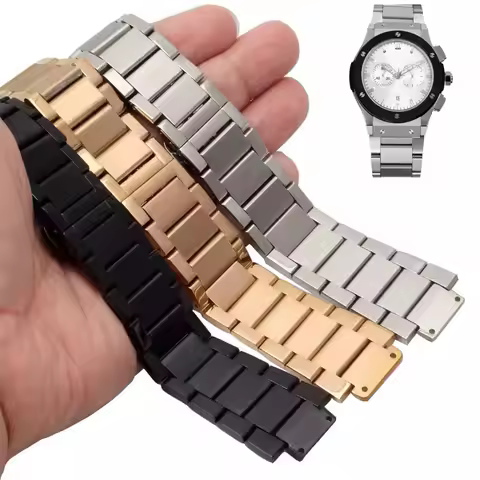 Solid Stainless Steel Watch Band for Hublot Big Bang Big Bang Classic Fusion Yubo strap Men Fine Ste