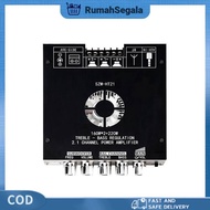 SZM-HT21 Amplifier 2.1 Channel Bluetooth 5.0 Subwoofer Amplifier Board 160WX2+220W Power Audio Stere