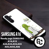 Case hp SAMSUNG A16 - softcase glossy shine -GC 21 - Motif GIRL/casing SAMSUNG A16/kesing SAMSUNG A1