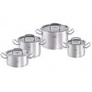 Fissler ORIGINAL PROFI COLLECTION 4 GLASS induction cooker set