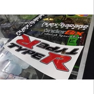 Sticker Type R untuk Fd/fd2/fd2r 2PCS