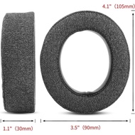 HS7 Ear Pads Ear Cushion Replacement Compatible with Corsair HS70 HS50 HS60 Pro HS75 XB Headphones T