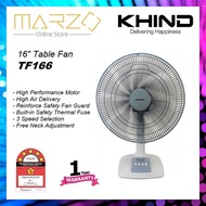 KHIND 16" Table Fan TF166 KIPAS MEJA