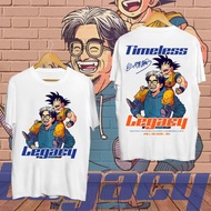 Pure Cotton T-Shirt Short-Sleeved DRAGON BALL R.I.P Akira Toriyama GOKU SILENT FAVEWELLS Commemorative Fan Club