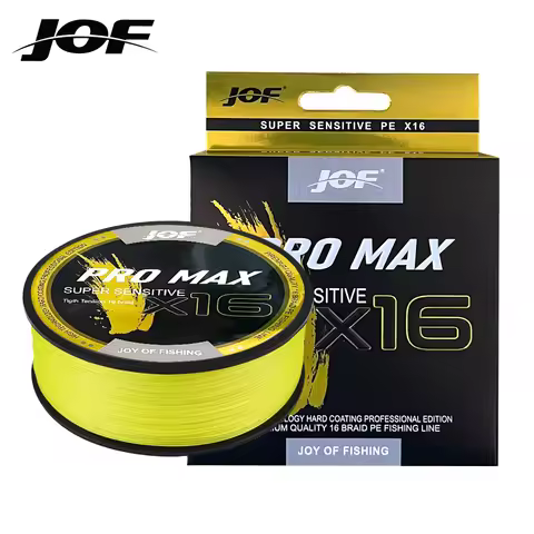 JOF fishing line braided X16 strand 500M fishing accessories PE multifilament carp fishing equipment
