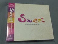 日本版CD  Sweet -for emotional memories- 外紙盒裝有側紙 經典日劇主題曲原唱精選大碟 包括1999年魔女の条件  First Love 宇多田ヒカル Utada Hi
