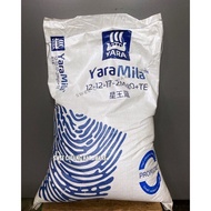 YaraMila Superstar® Blue 12-12-17+2Mgo+TE 25kg星王蓝复合果肥料Baja Buah NPK Yara Mila 12/12/17/2 Granular Fertilizer[SweeChiang]