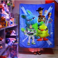 「Toy Story 4 DIsney Pixar 玩具總動員4 雙面毛毯 珊瑚絨 120x150 @公雞漢堡」