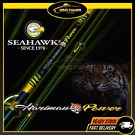 KFT SEAHAWK Rod Harimau Power HPS  Fishing Rod Joran Pancing Rod 562MHS/602MHS/662MHS/702MHS/802HS/9