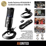 Audio Technica AT2020USB-X Cardioid Condenser USB Microphone 麦克风 (Content Recording, Karaoke Livestr