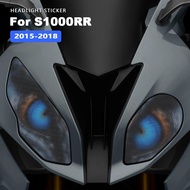 Headlight Sticker Waterproof Motorcycle Decals for BMW S1000RR 2018 2017 2016 2015 Accessories S1000