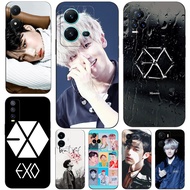 Case For Vivo V5 V5S V7 PLUS + V11i  V11 Pro Phone Back Cover Soft Black Tpu Singer group EXO