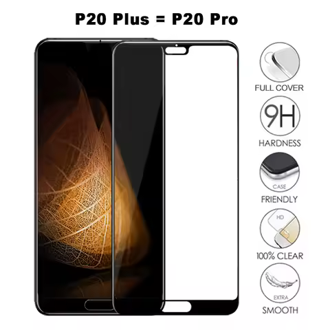 3Pcs 9H 2.5D Full Cover 9H HD Clear Tempered Glass For Huawei P10 P20 Pro P30 P40 Lite 4G 5G Screen 