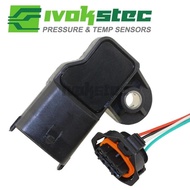 With Plug 3.5Bar MAP Sensor Turbo Boost Air Pressure Sensor For Fiat Mercedes Nissan VW 0281002456 0